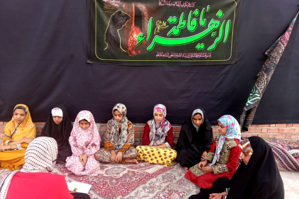 مسجد امام حسین (ع) شهرک گلشهر رودبارجنوب میزبان نوجوانان مشتاق کلام وحی 