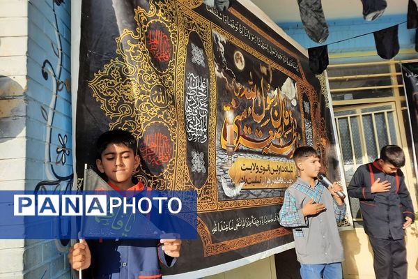 دل های کوچک در غم بزرگ فاطمیه؛ 