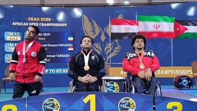 پاراوزنه بردار ایران در مسابقات آزاد الجزایر طلا گرفت
