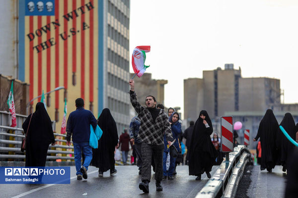 جشن خیابانی نیمه شعبان در تهران