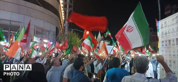 حضور مردم کرج در صد و هشتاد و یکمین خروش حماسی