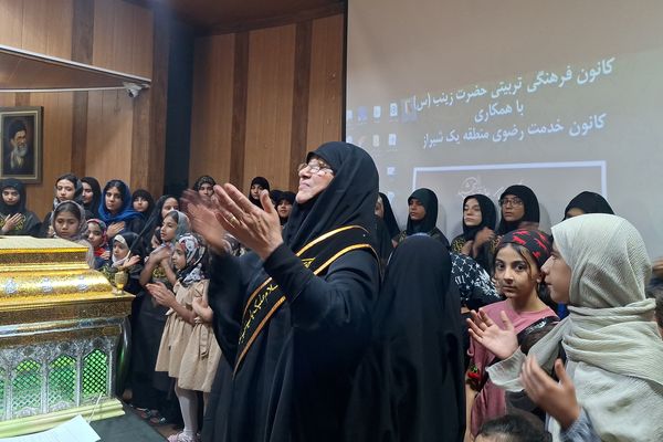 مراسم عزاداری دختران امام رضا (ع) ناحیه ۳ شیراز