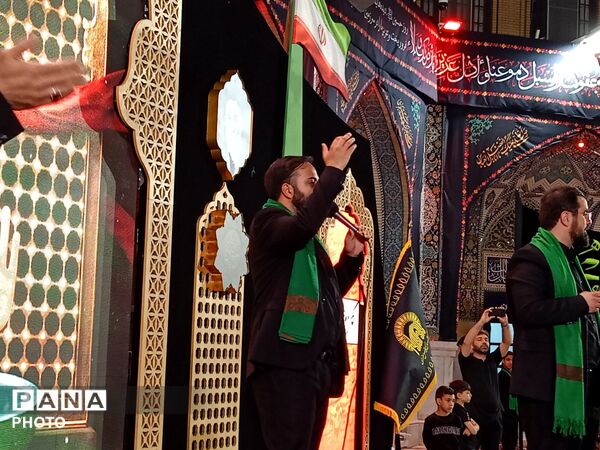 عزاداری سومین شب محرم در حریم سلطان آهو علی بن موسی الرضا(ع)