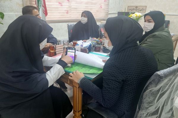 بازدید از وضعیت بهداشت و پایگاه‌های تغذیه سالم مدارس پاکدشت 