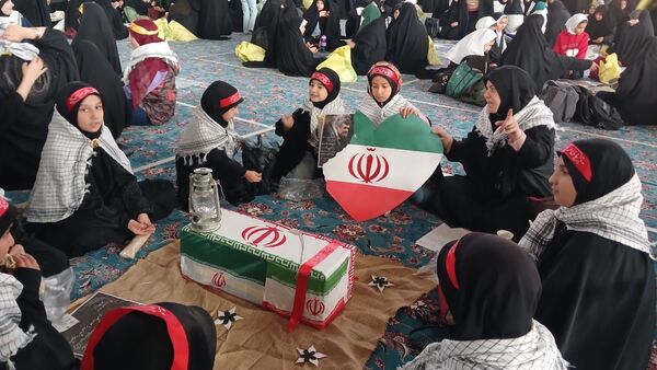 برگزاری اجتماع بزرگ حلقه صالحین در مصلی کرج 