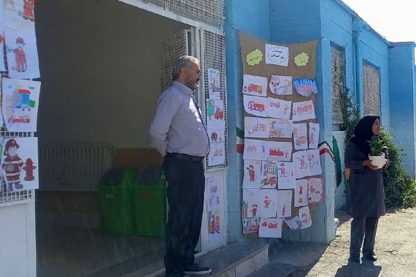 بزرگداشت روز آتش نشانی در فریمان