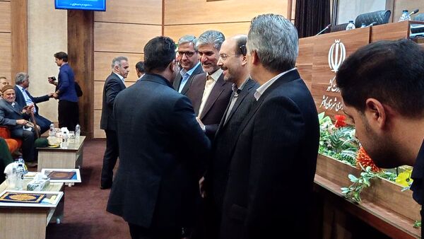 آیین تکریم فرماندار جدید شهرستان کاشمر 