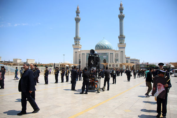 عزاداری سالروز شهادت امام جواد(ع) در حرم حضرت معصومه(س)