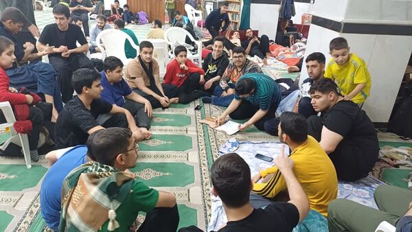 برگزاری اعتکاف دانش‌آموزی در مسجد رسول اکرم (ص)