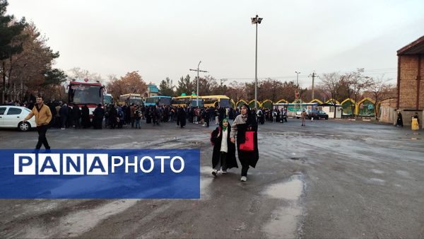 اعزام گروه سرود نونهالان هیات مکتب الزهرا (س) جهت اجرای ویژه برنامه اعیاد شعبانیه در حسینیه معلی