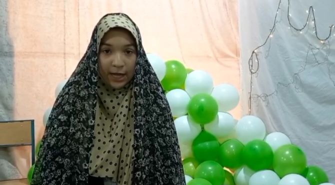 اعتکاف دانش‌آموزان عصمتیه به روایت تصویر