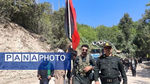 پیاده‌روی حرم تا حرم جاماندگان اربعین 