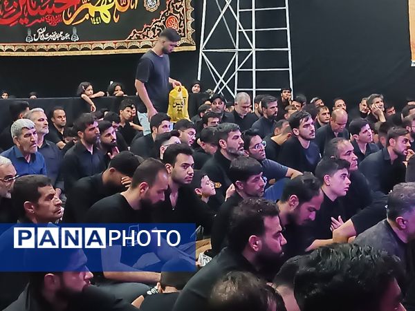 مراسم شب عاشورا در هیئت محبان ابوالفضل نیشابور 