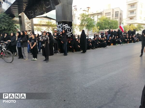 عزاداری عاشورای حسینی در بلوار هاشمیه مشهد