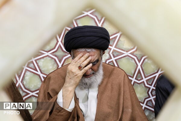 مراسم چهلمین روز شهادت «علی لاریجانی» در قم