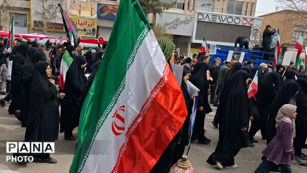 راهپیمایی باشکوه روز جهانی قدس در نیشابور