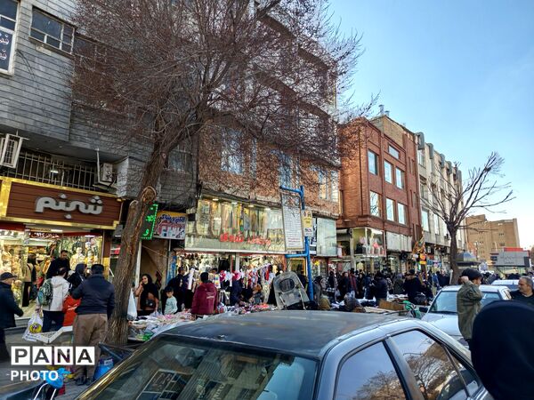 حال و هوای بازار تبریز در عید 