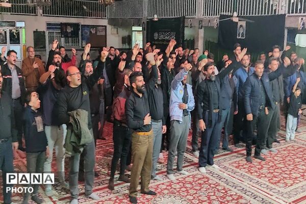 مراسم شهادت قائد امت در شهر بار نیشابور