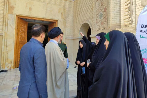 اعتکاف دانش‌آموزی دختران در مسجد پیامبر اعظم شهرک توحید شهرستان جم