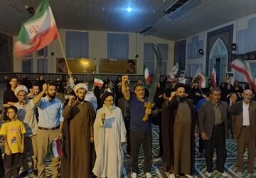 راهپیمایی و اجتماع پرشور مردم پاتاوه در «۸۹ شب حماسه»