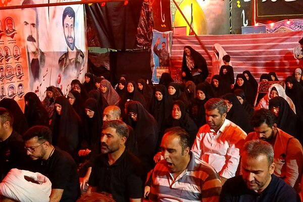برپایی موکب «عشاق الحسین(ع)» سازمان دانش‌آموزی شهرستانهای تهران در مسیر زائران اربعین
