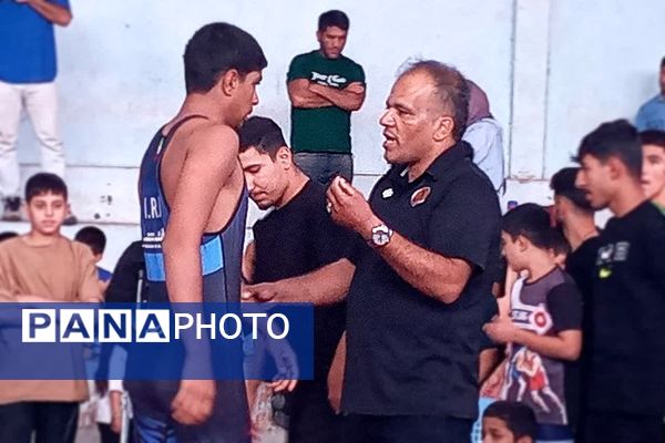 برگزاری مسابقات کشتی فرنگی نونهالان کهگیلویه و بویراحمد در باشت 