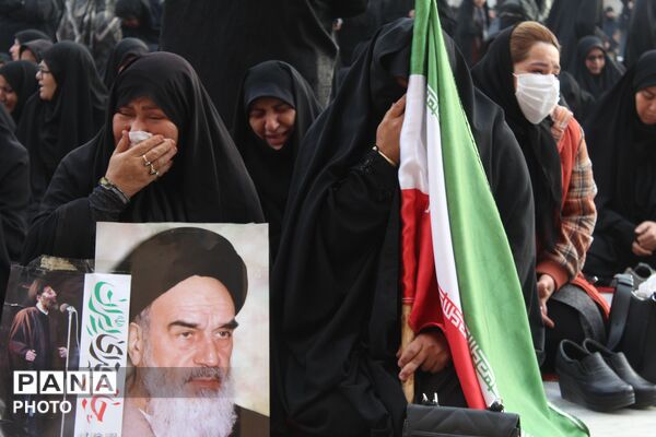 آیین سوگواری شهادت قائد امت در نیشابور 