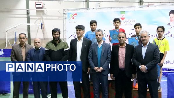  اختتامیه اولین روز از چهل و یکمین دوره مسابقات استانی تنیس روی میز در مهریز