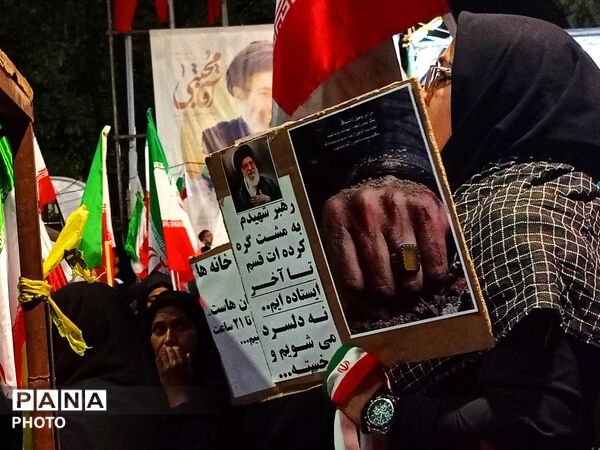 چهل و سومین شب از اجتماع مردمی در کاشمر