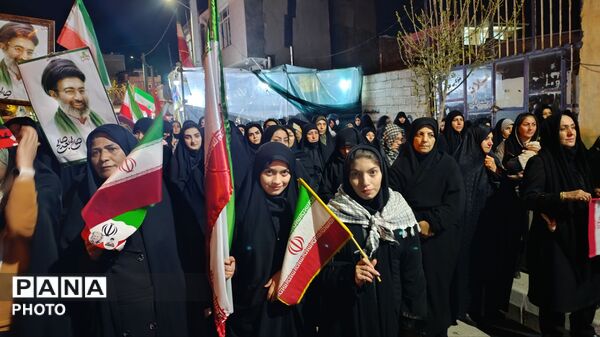 خروش عظیم مردم ملکان در اربعین شهادت قائد امت و شهدای دانش آموز میناب