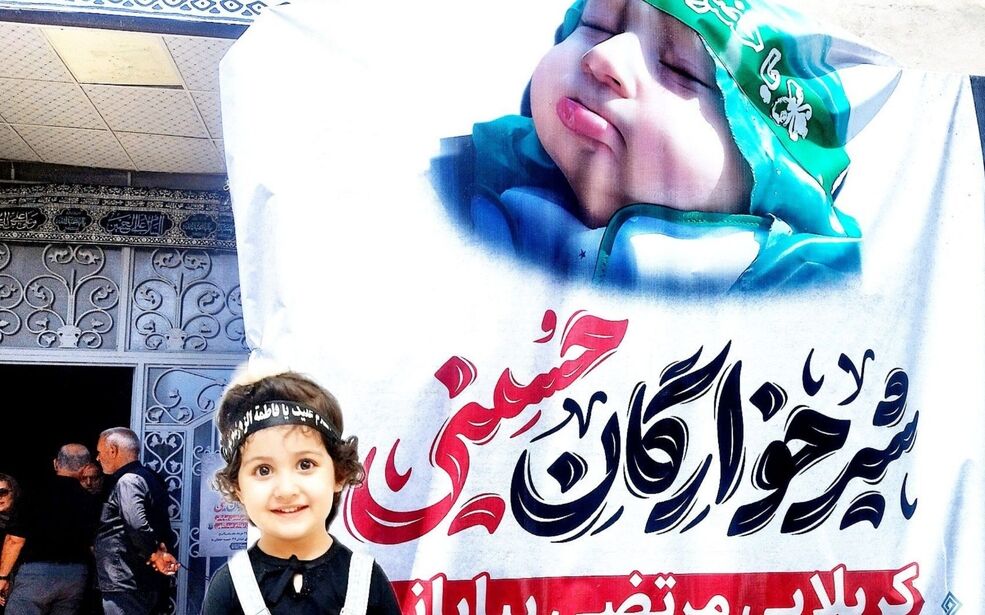 کودک بی گناه ،در صحرای عطش