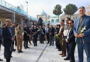 تجدید میثاق معاونین فرهنگی و پرورشی خراسان شمالی با آرمان‌های شهدا