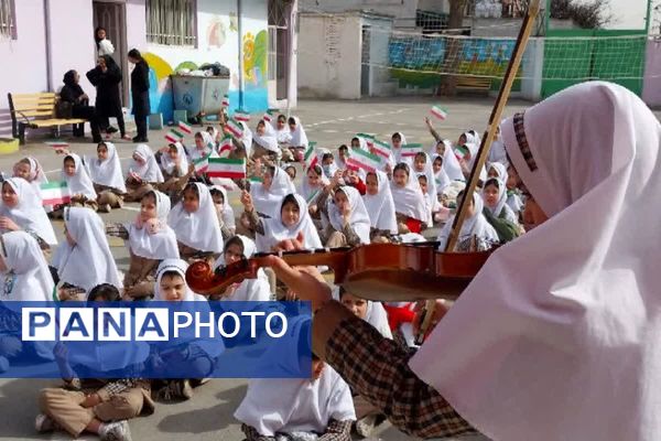 طنین زنگ انقلاب در مدارس شهرستان شهریار 