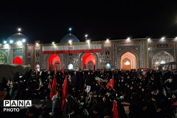 حرم مطهر رضوی میزبان مراسم چهلم آقای شهید ایران