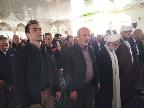 نماز جمعه در کاشمر 
