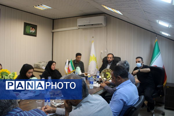 جلسه برنامه ریزی مسابقات و جشنواره های هیئت ورزش روستایی و بازی های بومی محلی استان بوشهر