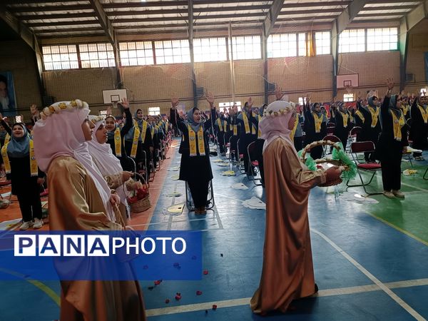 تجدید عهد پیشتازان شهرستان قدس با آرمان‌های انقلاب اسلامی و مقاومت