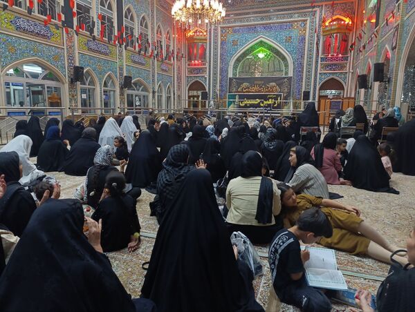 مراسم شب اربعین حسینی در نیشابور