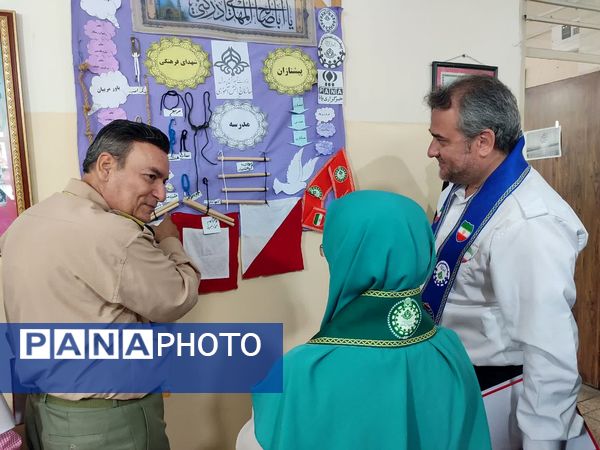 حضور ارزیابان کشوری سازمان دانش‌آموزی در مدارس قائمشهر