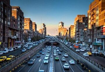 ترافیک سنگین در برخی معابر و بزرگراه های تهران