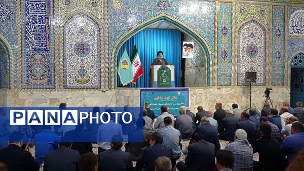 حضور مردم یاسوج در نماز جمعه 