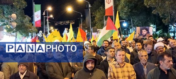 تجمع کودکان و نوجوانان زنجانی در محکومیت جنایات رژیم صهیونیستی 