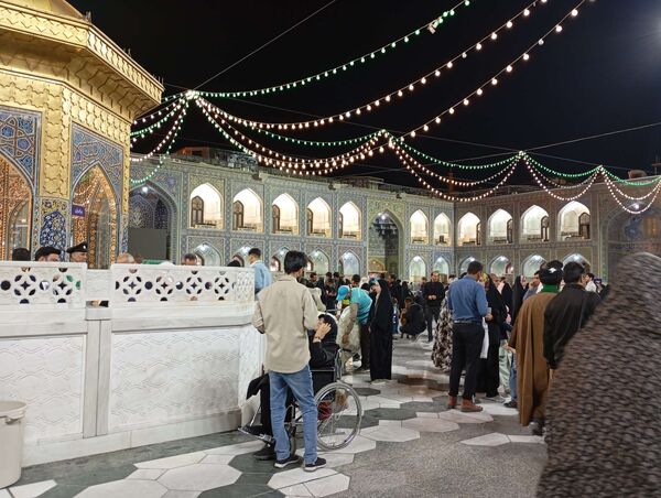 ولادت امام حسن مجتبی(ع) در حرم امام رضا(ع)
