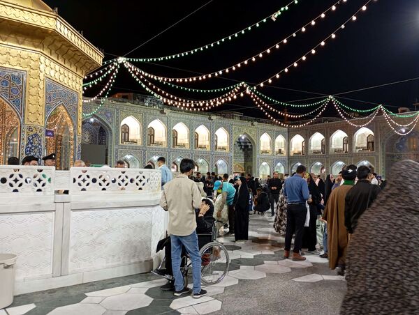 ولادت امام حسن مجتبی(ع) در حرم امام رضا(ع)