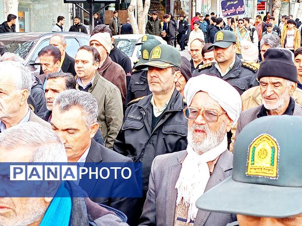 تشییع با شکوه شهید جوادحسن زاده شهید مرزبانی فراجا