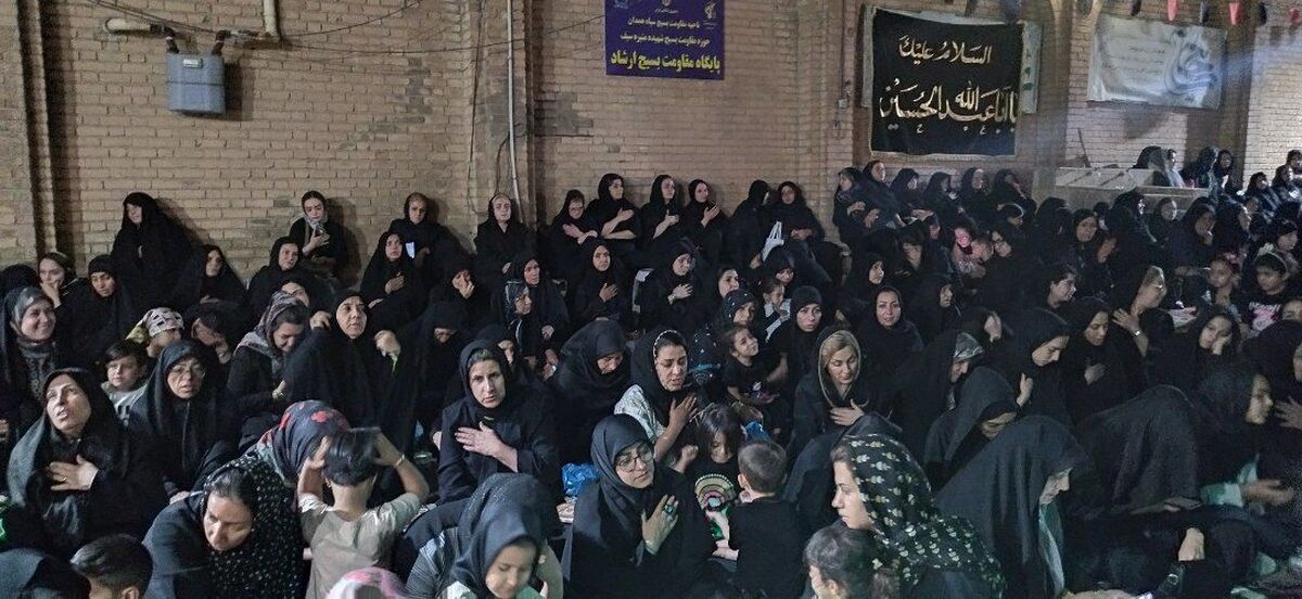 اوج دلدادگی و ارادت در سوگ خاندان عصمت و طهارت