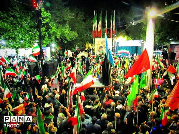 سی و نهمین شب از اجتماع با شکوه مردم ولایت مدار شهرستان کاشمر