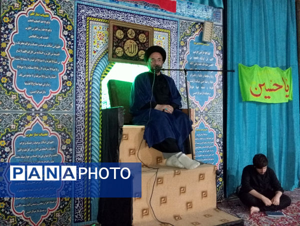 مراسم عزاداری شهادت امام محمد باقر(ع) در شهر جعفریه قم 