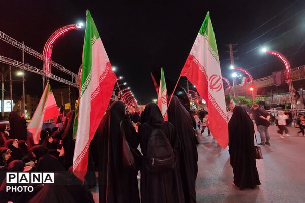 مراسم پایانی ماه صفر در تجمعات شبانه اسلامشهر 