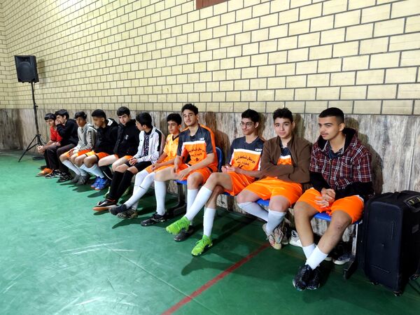 نمایش اقتدار در مدرسه میثم رشت